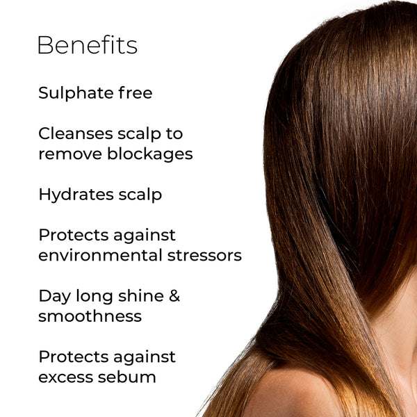 Root Deep Scalp Shampoo for Hair Fall Reduction