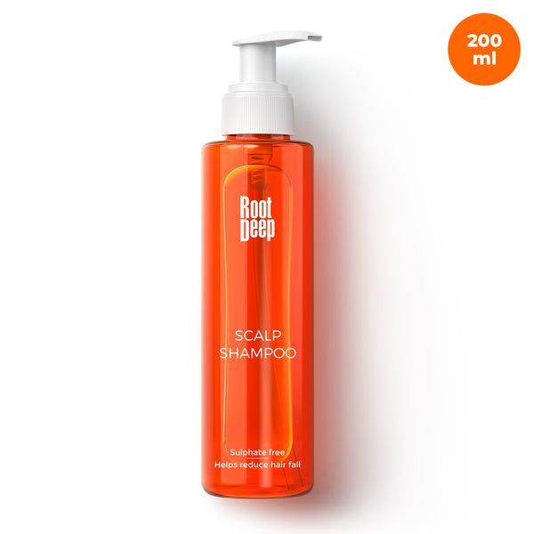 Root Deep Scalp Shampoo for Hair Fall Reduction