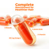 107 Follicle Nourishing Food For Hair Fall Reduction, Hair Strengthening & Essential Nutrition (90 Day Supply)
