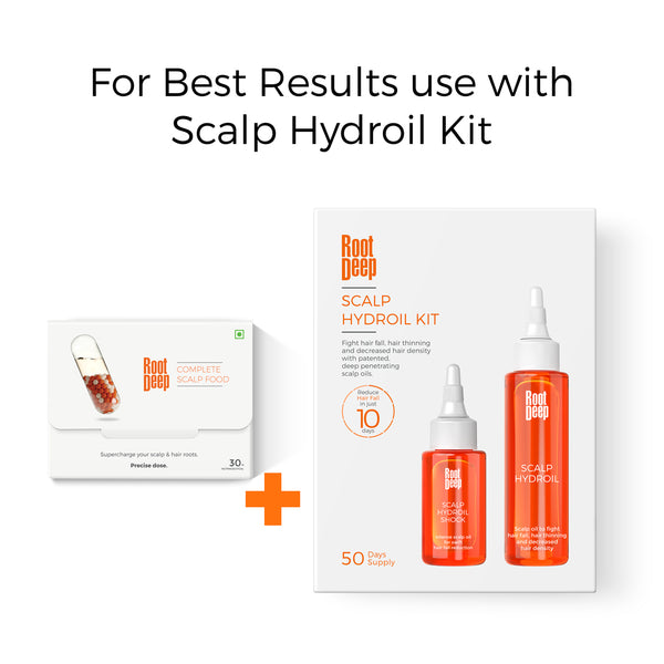 Root Deep Complete Scalp Food For Hair Fall Reduction, Hair ...