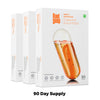Root Deep Complete Scalp Food For Hair Fall Reduction, Hair Strengthening & Essential Nutrition (90 Day Supply)