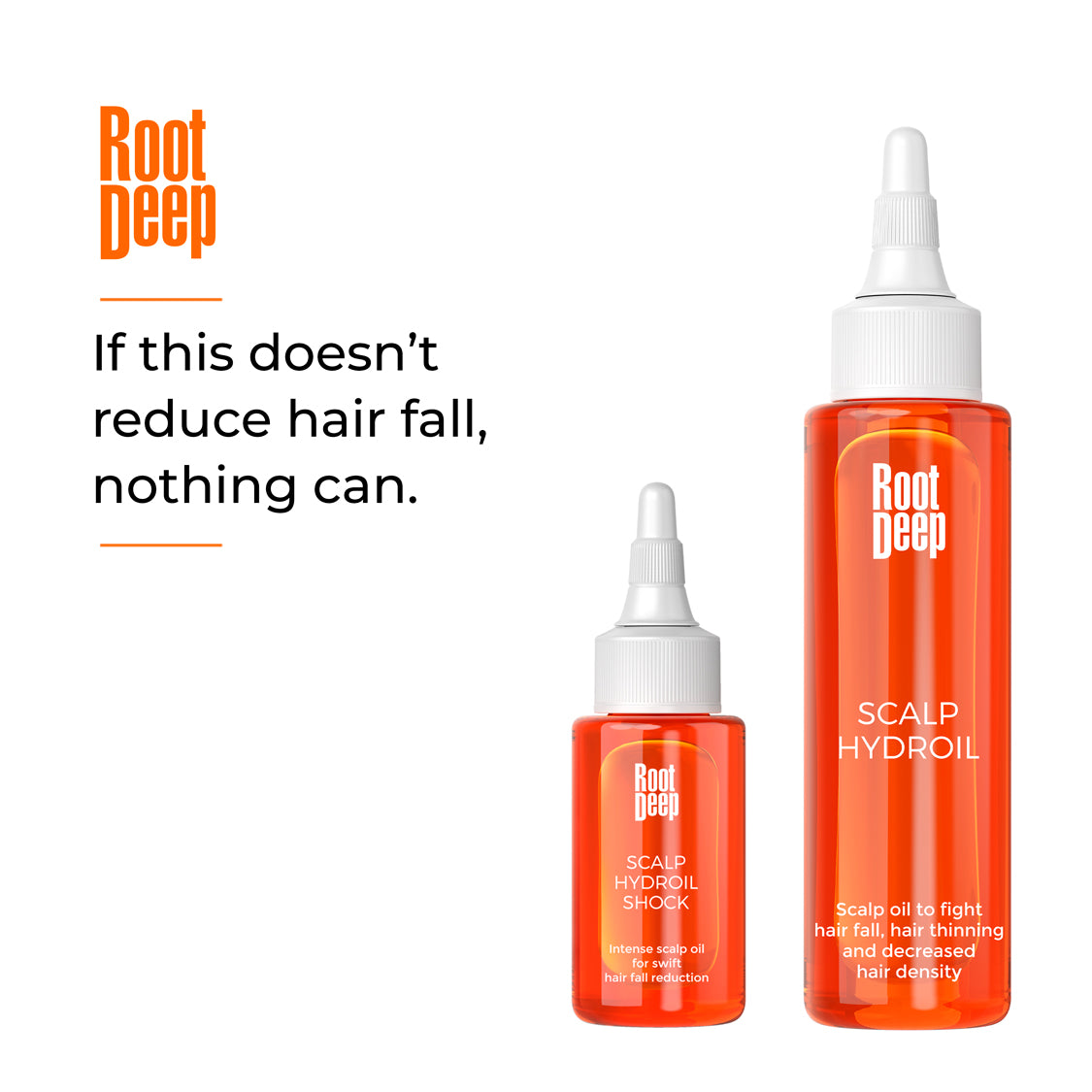 Root Deep Scalp Hydroil Kit for Anti Hair Fall & Regrowth Treatment (50 Day Supply)